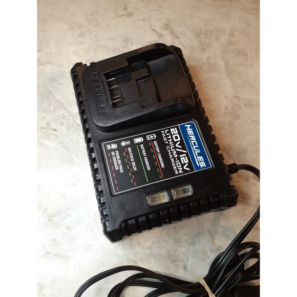 Hercules HC04 Lithium-ion Fast Battery Charger Multi Voltage 20V 12V - Picture 4 of 7